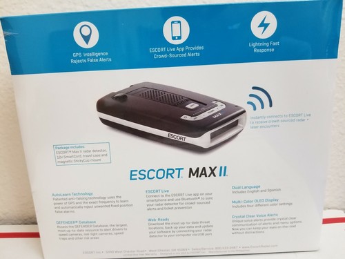 Escort Passport Max 2 Max II Radar Laser Detector