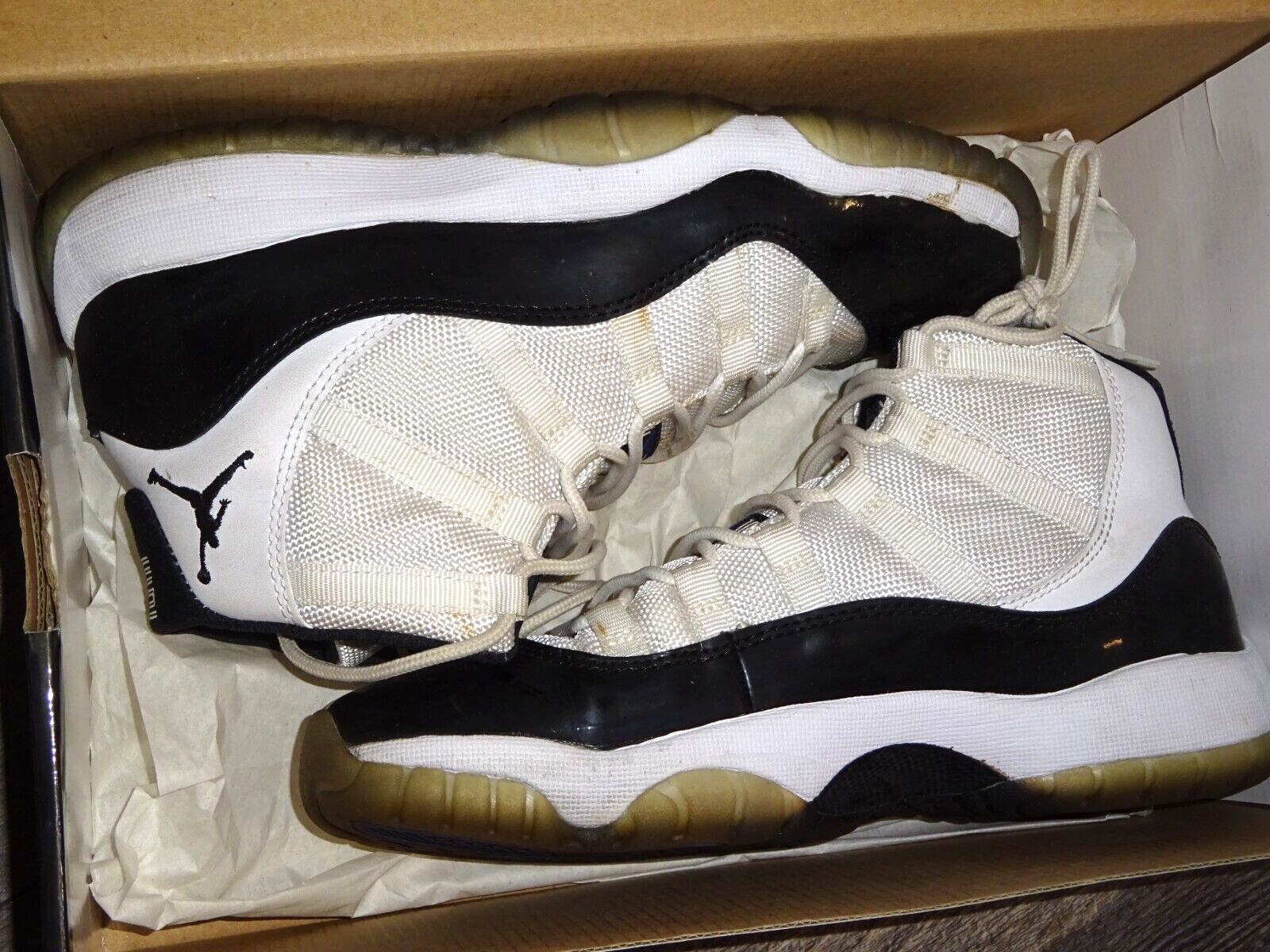 Size 5Y 5 youth - Air Jordan 11 Retro Concord white black | eBay