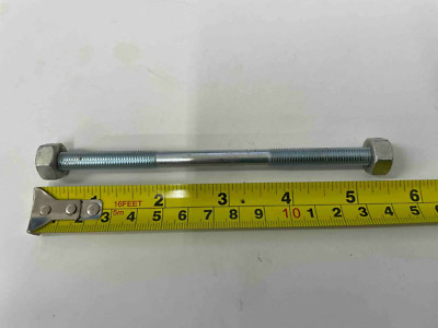 Vintage Bicycle UNIVERSAL 5/16''x5 1/2'' Front Axle & Nuts Monark Roadmaster &
