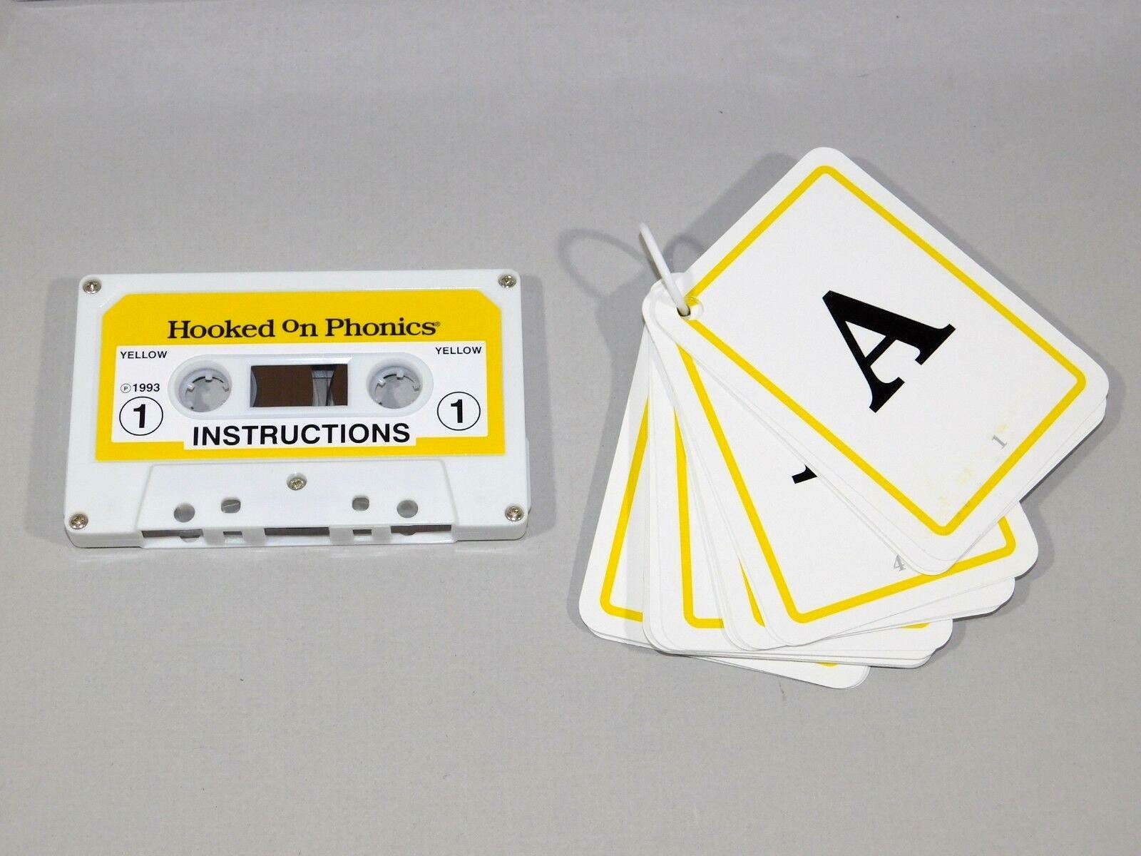 Hooked on Phonics The Classic Boxed Set - Cassettes, Flashcards and Workbooks