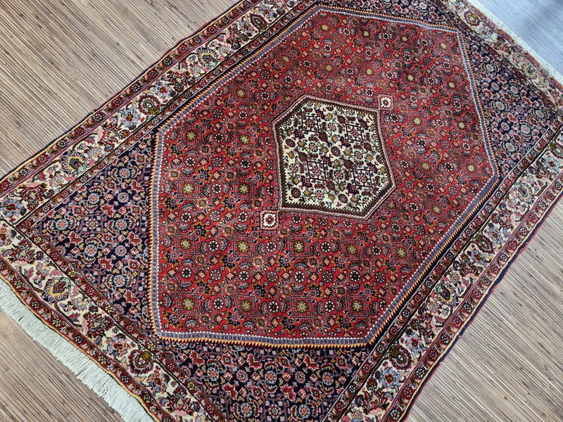 247117-WunderschÃ¶Ner Original Persischer Bidjar,162x116cm,Carpet,Teppich,Tappeto