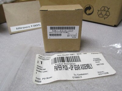 Genuine HP RM1-6034-000 Paper Pick Up Gear Assembly
