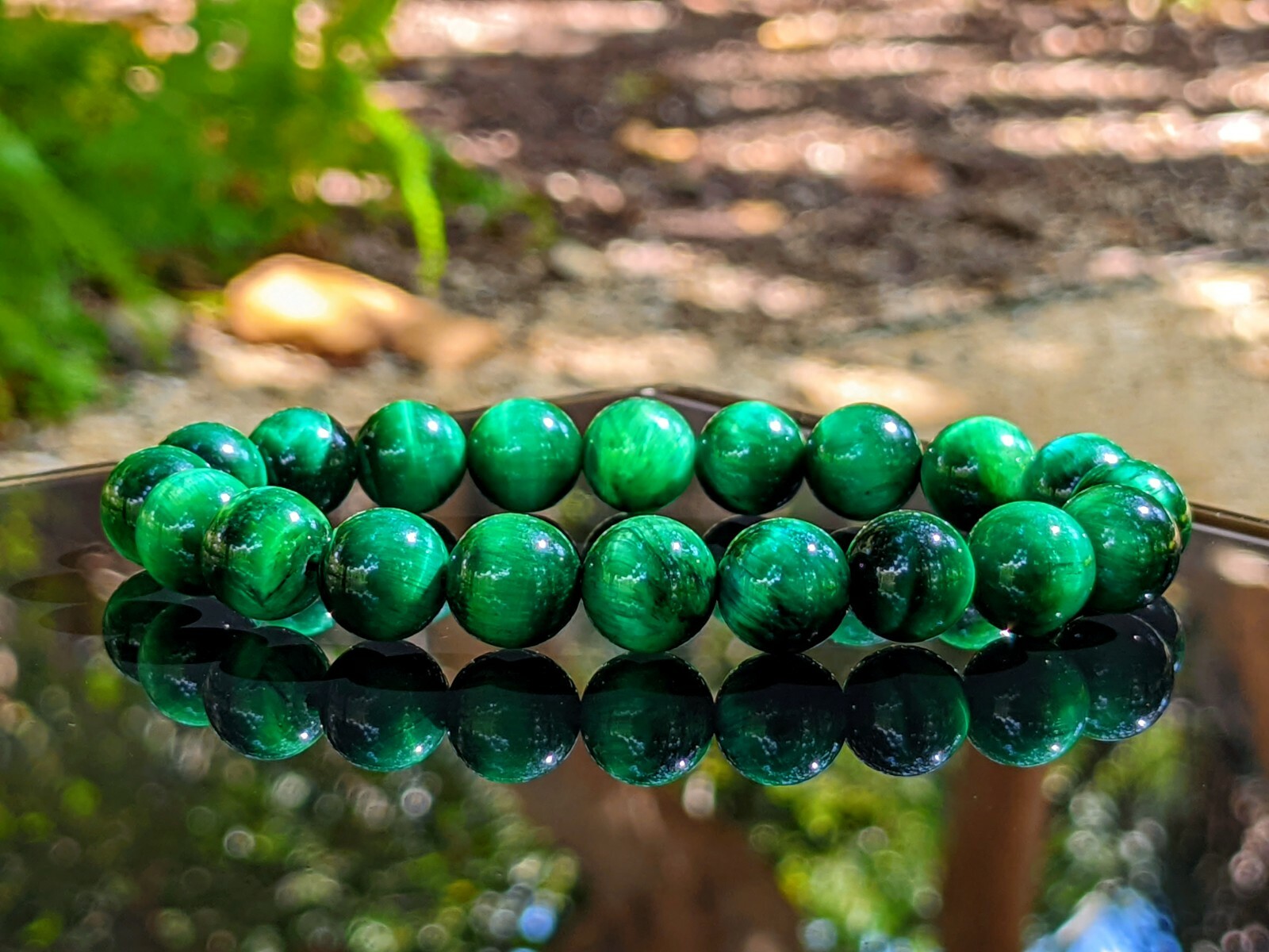 KAMIYA Mexican Beads Bracelet グリーン