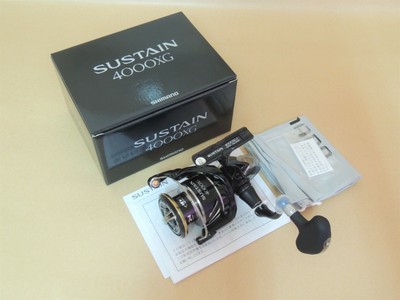 NEW SHIMANO SUSTAIN 4000XG FI SPINNING REEL *FREE USPS 1-3 DAYS DELIVERY*