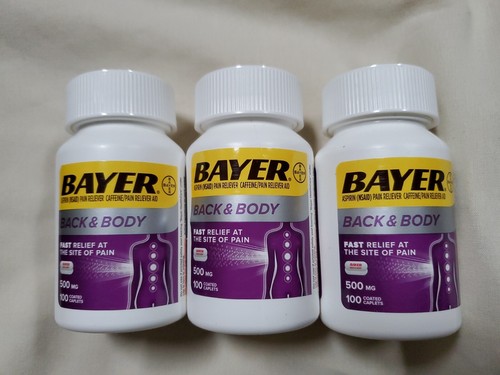 Aspirin 500mg, 100 Tablets Exp 11/23