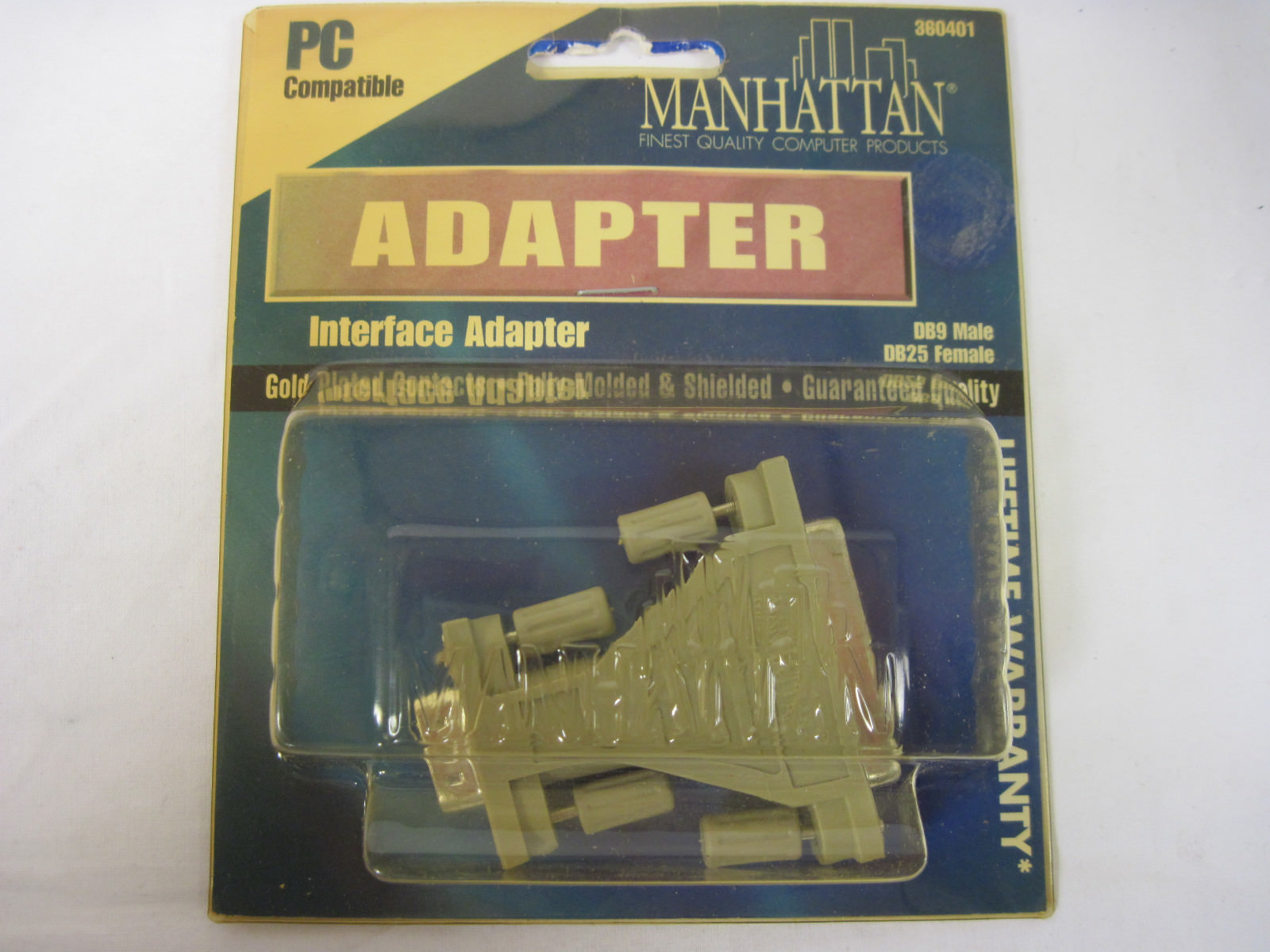 10 Manhattan Adapters Serial to PS/2 Mouse Serial Port & Interface DB9M / DB25F