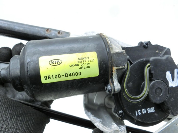 Kia Optima IV JF 15-18 Wischermotor Vorne Kia Optima IV JF 15-18 18.11.2016 98100-D4000 03525-6120 gebraucht Vorschau 4
