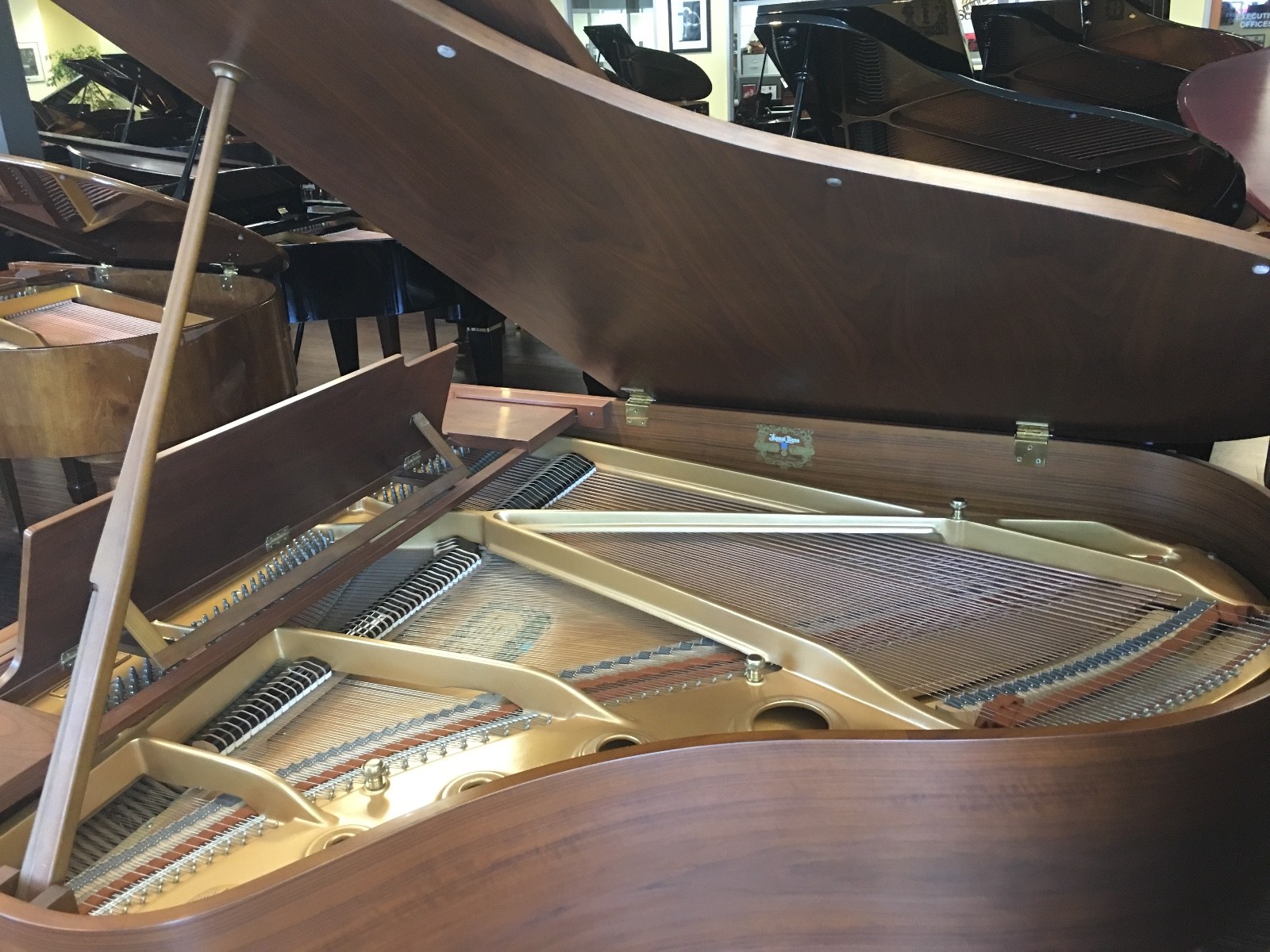 Kawai KG3 Grand Piano Satin Walnut