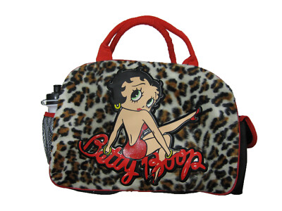 OOCL03SR Betty Boop Leopard Handbag / Purse 14  X 10  x 5'' BRAND NEW WITH TAGS