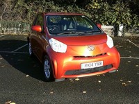 2014 Toyota IQ 1.0 VVT-i 3dr Multidrive HATCHBACK Petrol Manual