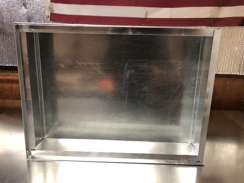 24.5 x 22 x 18 tall furnace stand return air box duct hvac