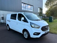 2022 Ford Transit Custom 2.0 EcoBlue 130ps Low Roof D/Cab Limited Van PANEL VAN 