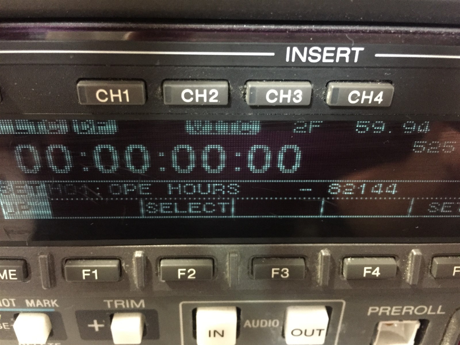 Sony DVW-M2000 MPEG HD IMX SP SX Digital Video Cassette Recorder Betacam Studio