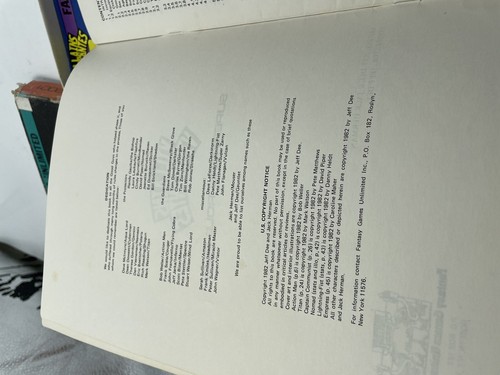 Vintage Villains and Vigilantes Box Set Role Playing Game 2nd Ed 2001 (1982)