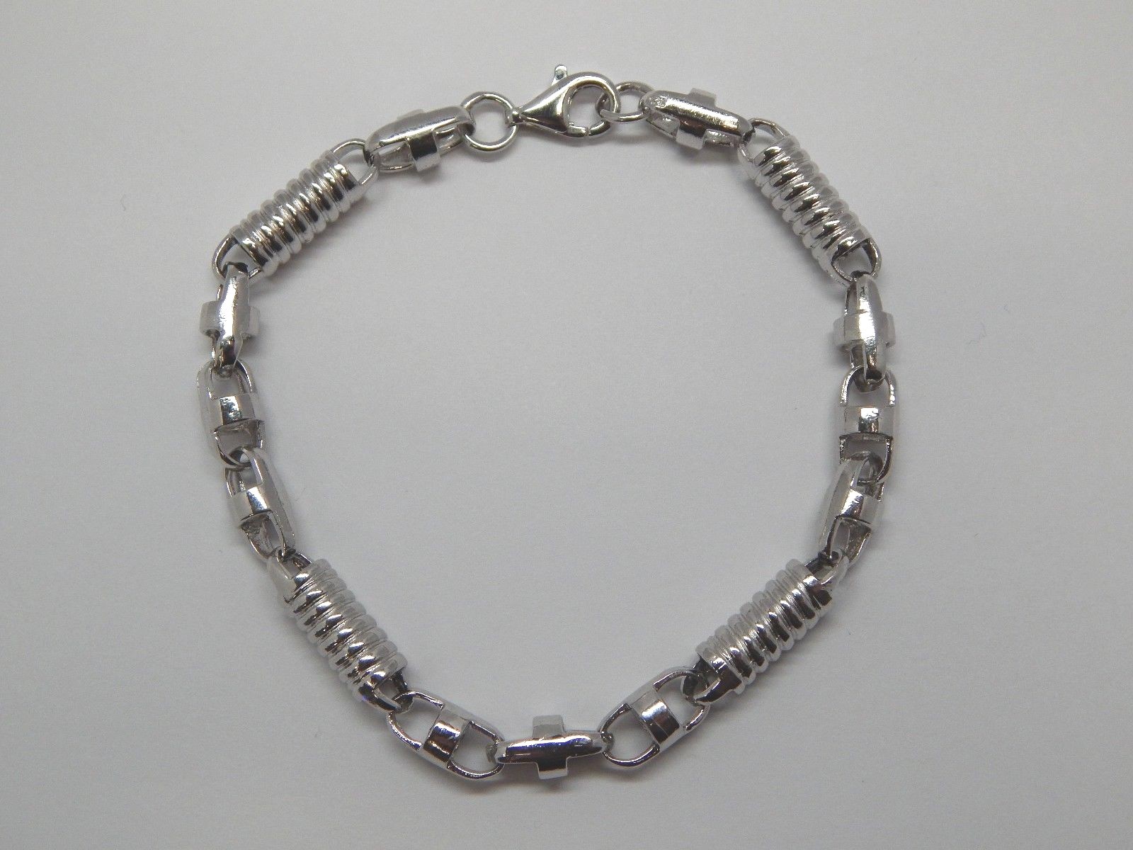 アクセサリー RLM SILVER 925 BRACELET Estate Sterling Silver RLM Studio Cross or Crosses Religious