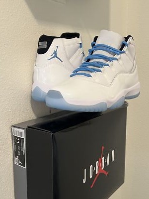legend blue 11 laces