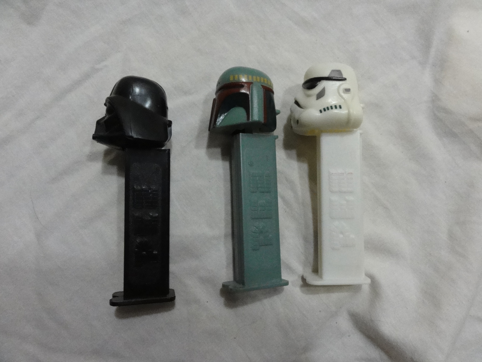 Pez Lot 3 STAR WARS Darth Vader Issue A, Boba Fett, Storm Trooper