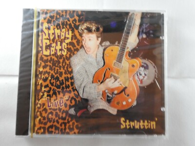 STRAY CATS  ''Struttin' '' BRAND NEW CD! SEALED! ONLY NEW & SEALED ON eBAY! PHOTOS