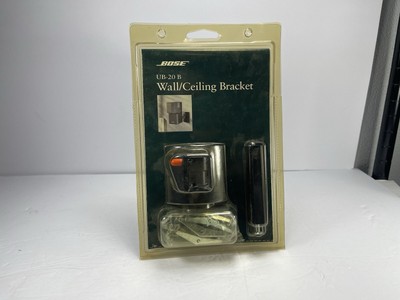 Genuine BOSE UB-20B WALL/CEILING BRACKET SPEAKER MOUNT Black SEALED