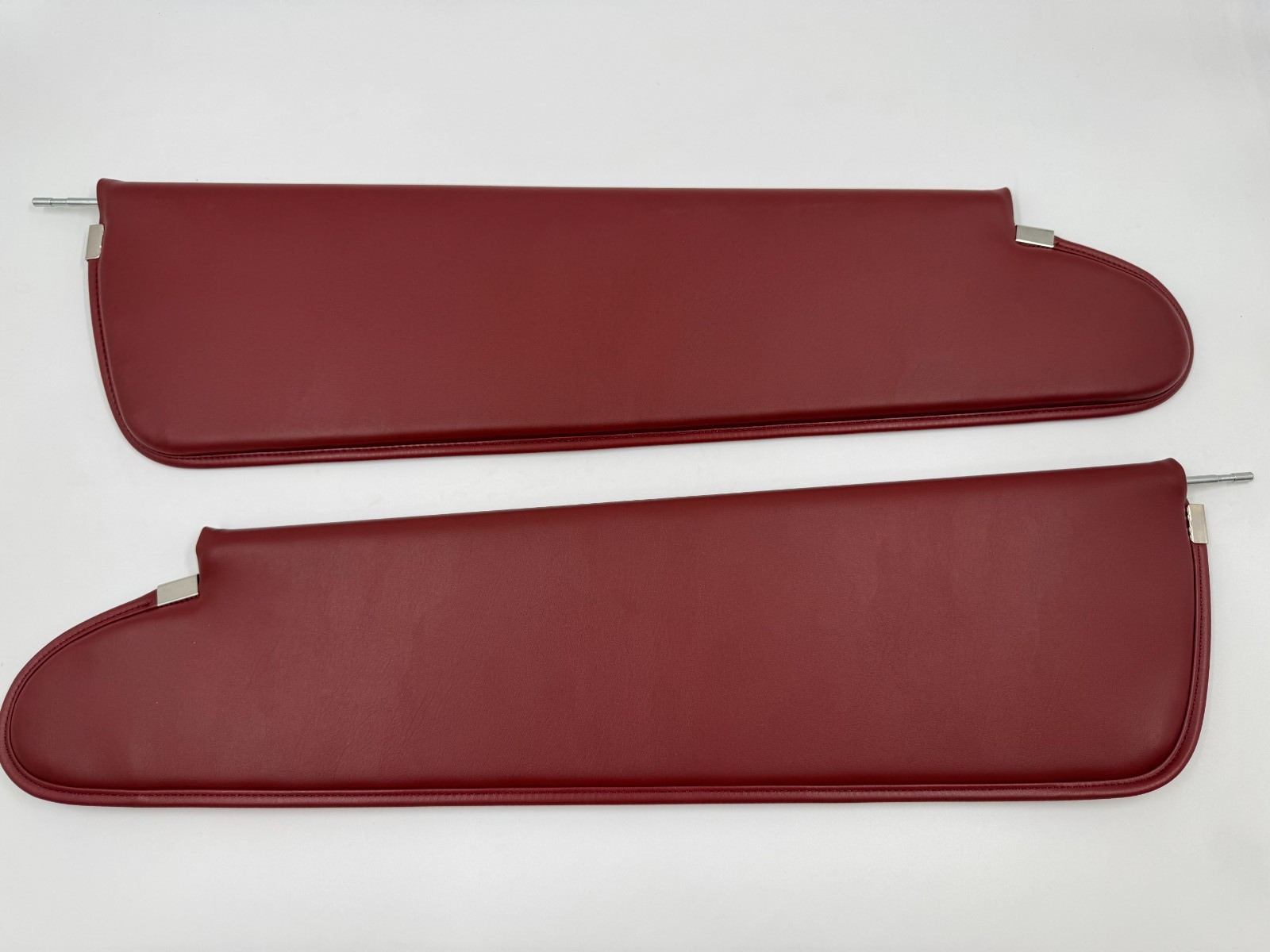 Burgundy Red Claret Sunvisor Set for Dodge RAM VAN 1981-1997 1500 2500