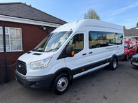 2015 65 FORD TRANSIT 2.2 TDCI 125 460 HDT L4 H3 WHITE 17 SEATER MINIBUS 1 OWNER