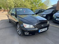 2004 LEXUS IS 200 2.0 SE 4dr Auto NAV LEATHER SUNROOF PETROL BLACK SH LONG MOT
