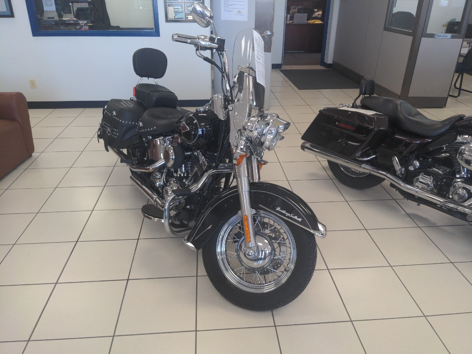 Owner 2015 Harley Davidson FLSTC, BLACK with 2348 Miles available now!