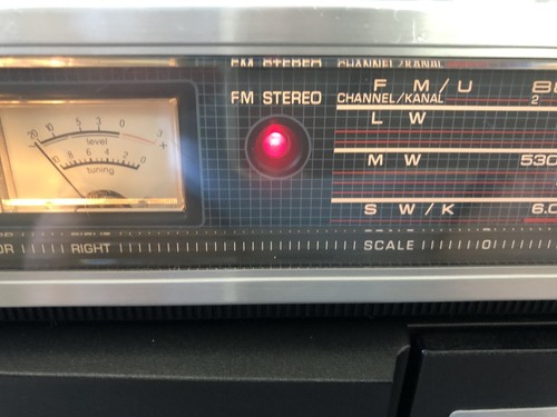 Vintage 74 National Panasonic RS-4350LJ High End Best Made Lighted Boombox Mint