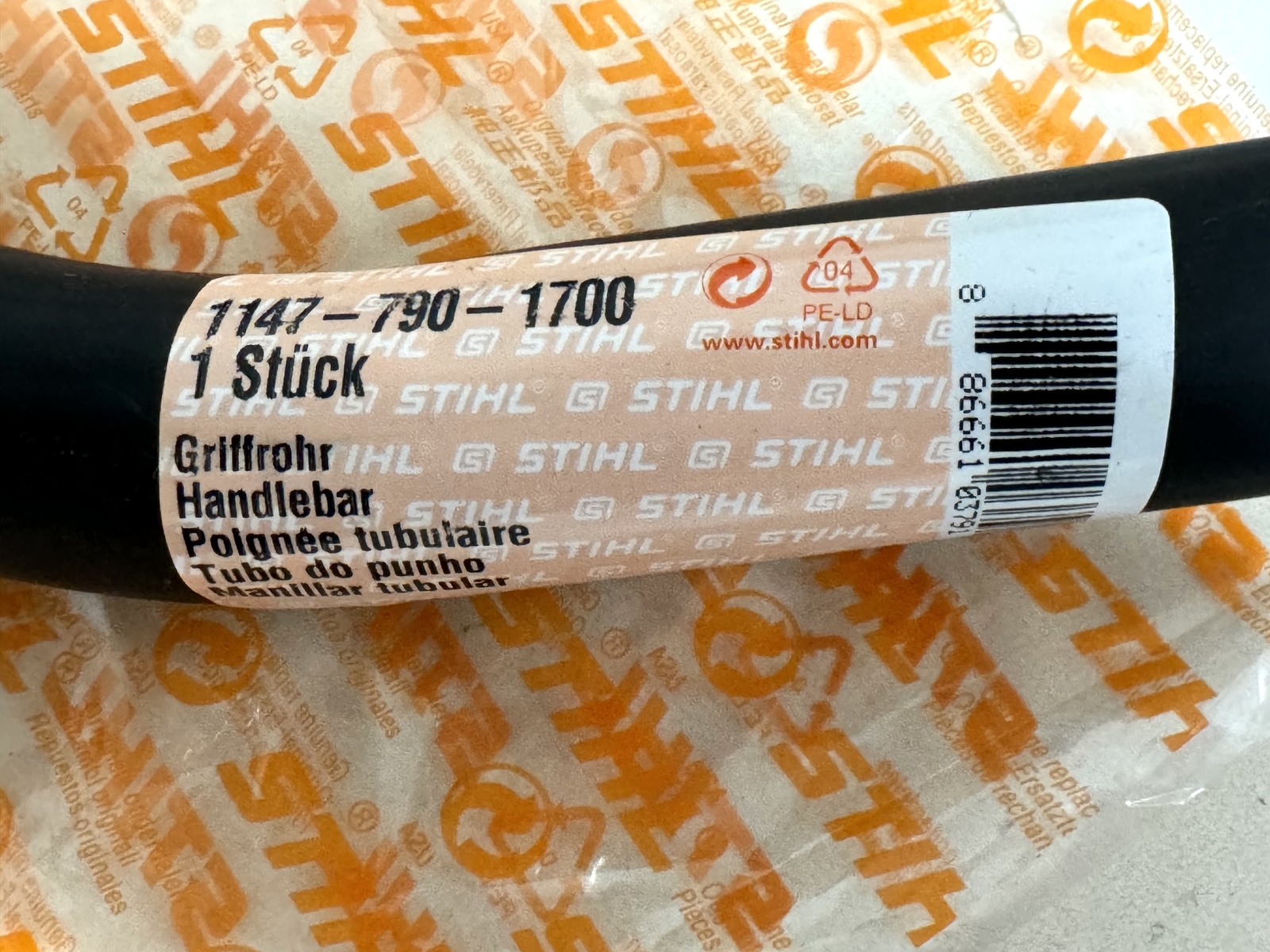 STIHL OEM HANDLEBAR 1147 790 1700 MS500i MS500i-Z MS 500 I GENUINE - Picture 3 of 3