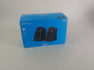 New Logitech Z130 Full Stereo Sound 3.5mm Jack