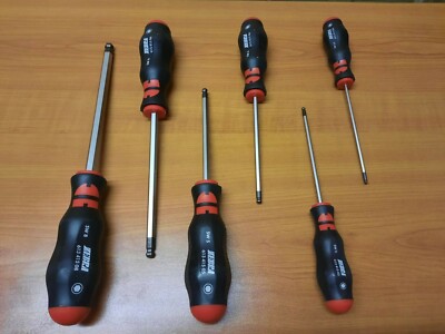 Wurth Hex Socket Ball Head Screwdriver Set (06139156) 6 Piece