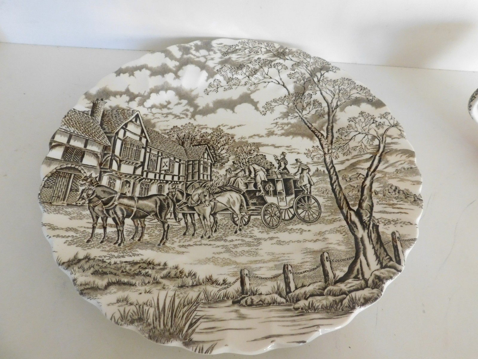 3 piece Royal Mail Ironstone Made in England cup saucer and plate