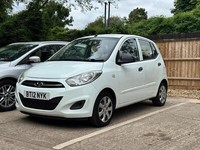2012 Hyundai i10 1.2 Classic 5dr HATCHBACK PETROL Manual