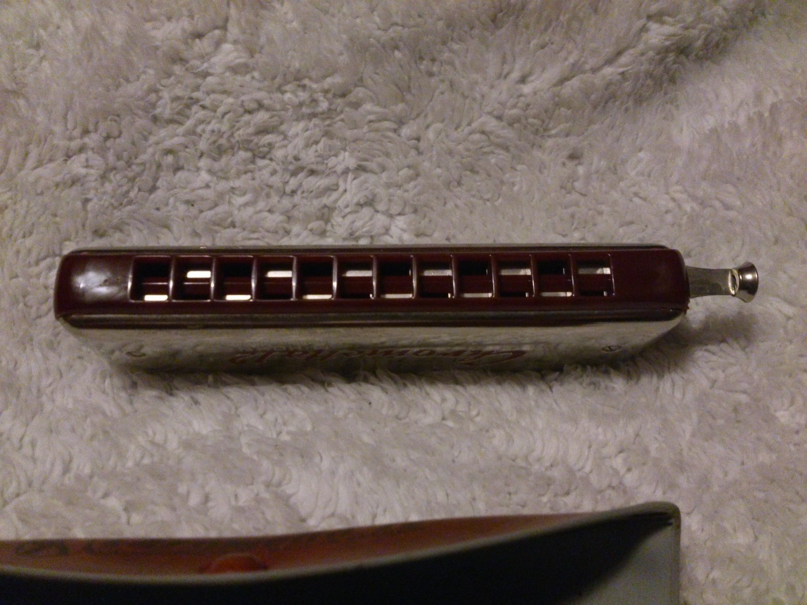 Hohner Chrometta 12 Harmonica Key of C with original case