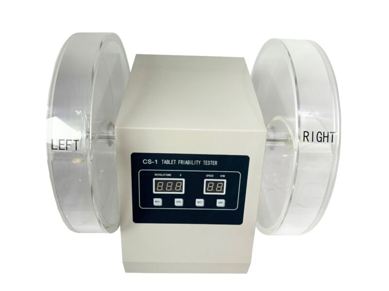 Digital Friability Tester Machine 20~ 100 Times Per Minute For Non-coated Tablet