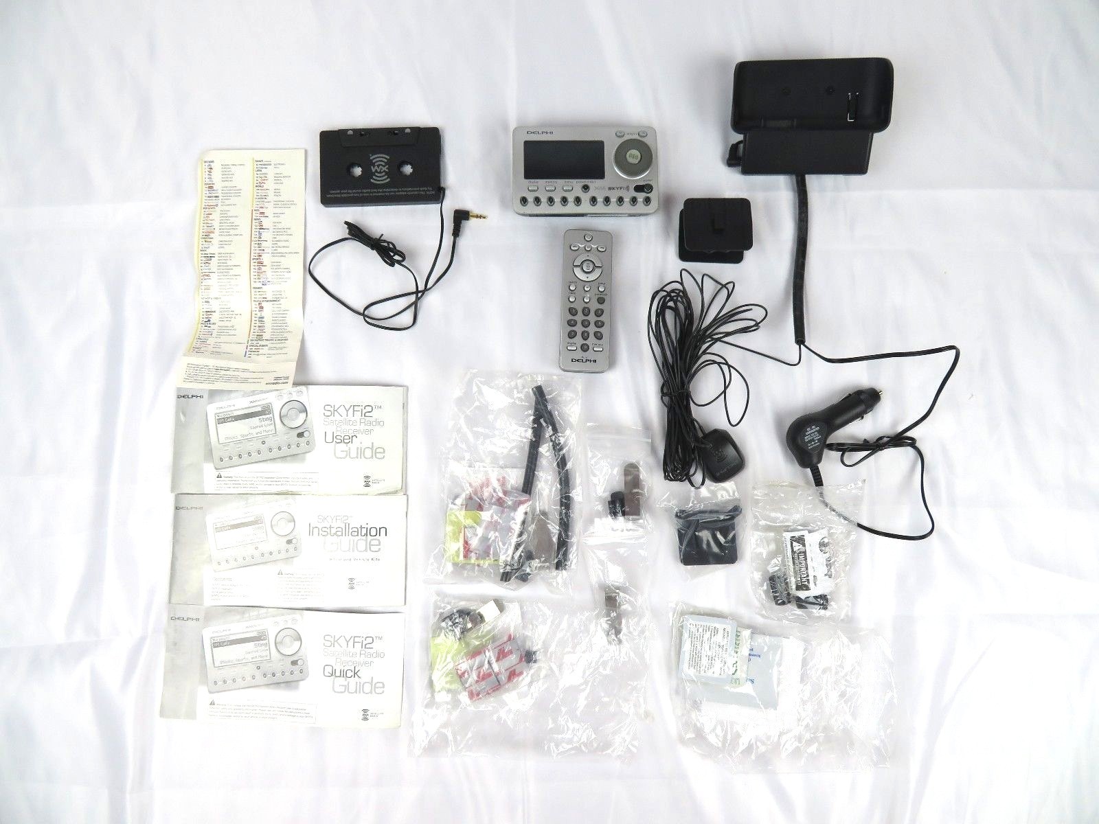 Delphi XM SkyFi2 Satellite Radio Powered by Sirius Vehicle System Kit Car/Truck