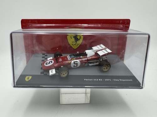 Atlas Ferrari 312B2 Clay Regazzoni 1971 Formel 1 Modellauto 1/43 – Inkl. Personalisiertem Wunschkennzeichen