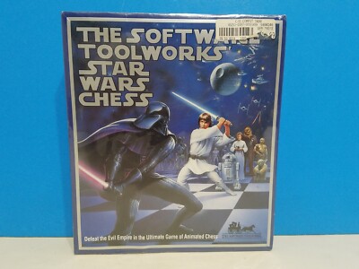STAR WARS CHESS Computer Game PC 3.5'' Software Toolworks 1993 NEW SEALED MIB