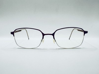 Lindberg Strip Titanium Mod 9205 50-20 Braun Rechteckig Brille Gestell