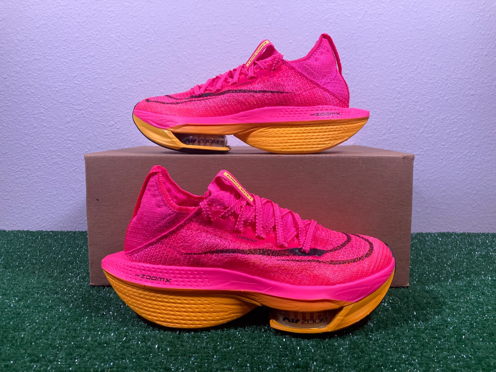 Sz 5.5 Women - Nike Air Zoom Alphafly Next% 2 Hyper Pink