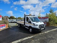 2023 ON 23 PLATE FORD TRANSIT 350 LEADER TDCI RWD LWB DROPSIDE PICK UP ULEZ FREE