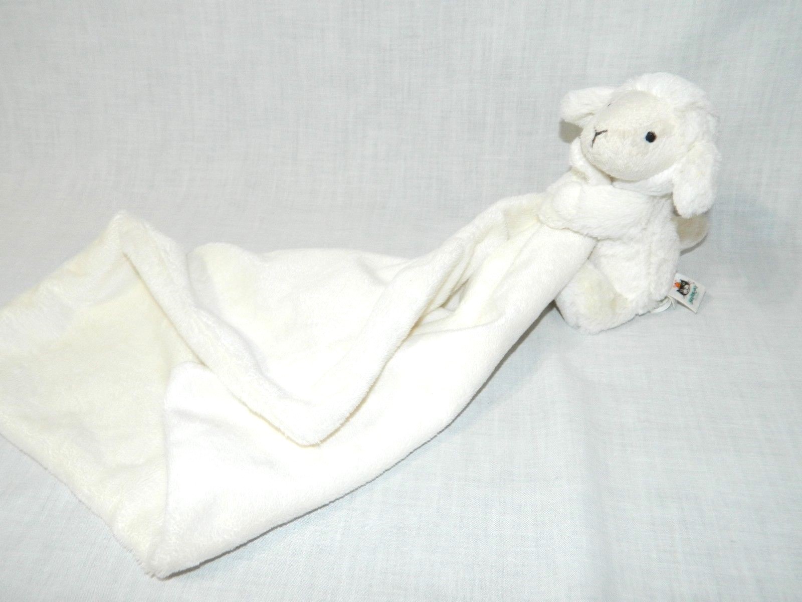 Jellycat Bashful Lamb Security Blanket Infant Lovey Nunu Baby plush