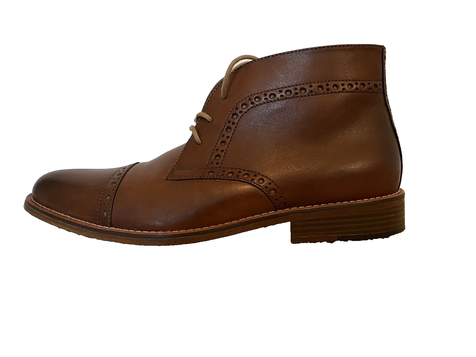 Cap Toe Lace-up Brown Size 11