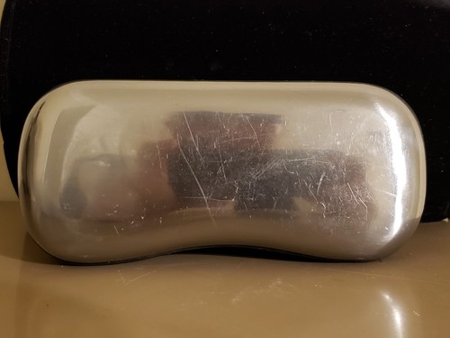 Harley Davidson Black Chrome Sunglasses Eyeglasses Glasses Hard Case