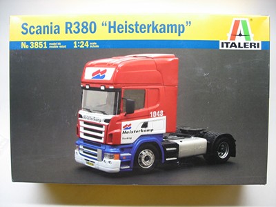 Italeri Scania R380 Heisterkamp truck kit 3851 from 2008