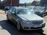 2009 Mercedes-Benz C Class 1.8 C180 Kompressor Classic SE 4dr SALOON Petrol Manu