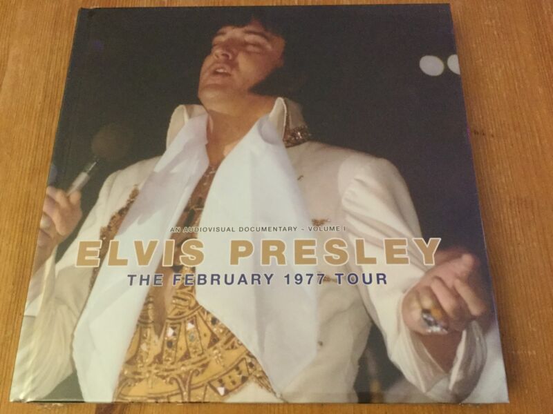 Elvis Presley - The February 1977 tour book and cd 