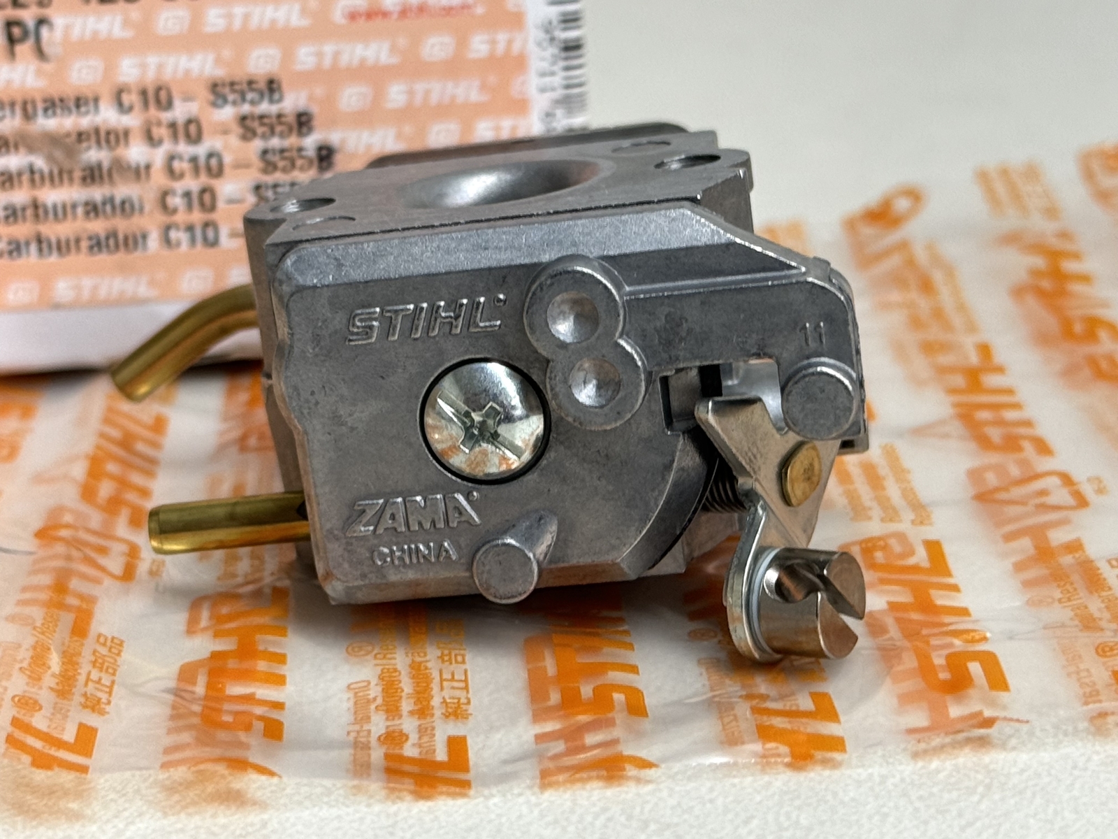 STIHL OEM ZAMA CARBURETOR 4229 120 0604 C1Q-S55B SH85 D BG65