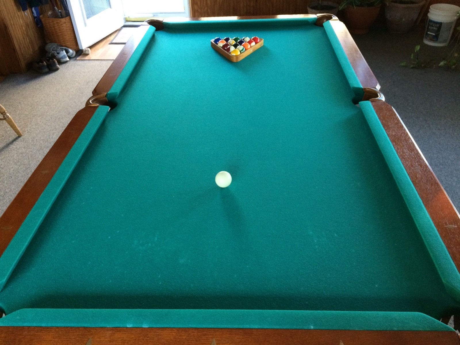 EastPoint Sports 87 Family Kids Playing Game Billiard Pool Table Complete Set