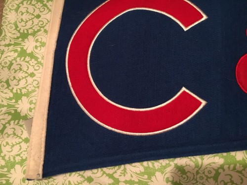 Winning Streak Chicago Cubs Felt Embroidered Pennant